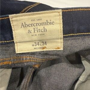 Abercrombie & Fitch Dark Indigo Men's Jeans